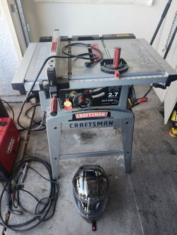 Craftsman 2.7 HP Table Saw with Stand