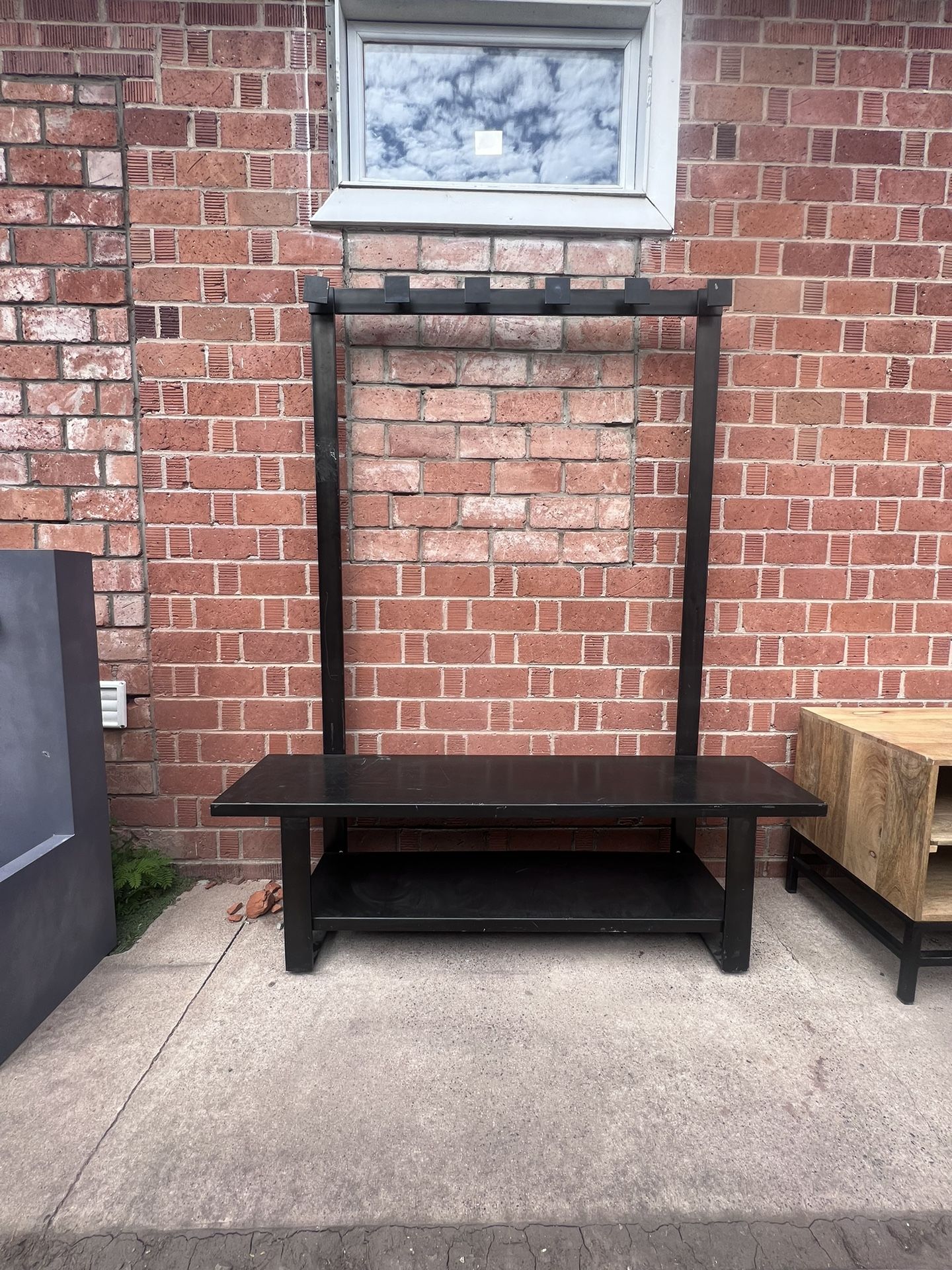 Mudroom Coat Rack With Bench Seat Entryway Coat Rack Mudroom Bench