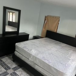 Bedroom Set Whit Mattress - Juego De Cuarto Con Colchón 