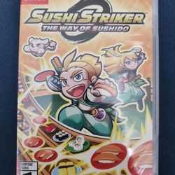 Sushi Striker The Way Of Sushido Game For Nintendo Switch (Brand New)