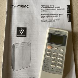 Sharp Portable Air Conditioner 
