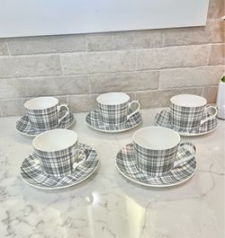 Stechcol Gracie Bone China tea Cup and Saucer