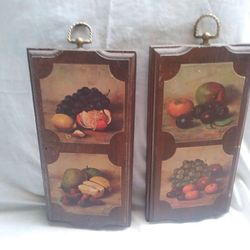 Vintage Decorating wooden wall hangin . Woodland Hills, Ca.