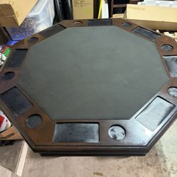 Poker/Dining Table Solid Wood 