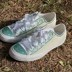 Size 8 diamond converse