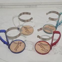 1960s Mid-century Kentley Coasterette drink holders with coasters 