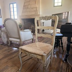 Hand Carved Dining Chairs 