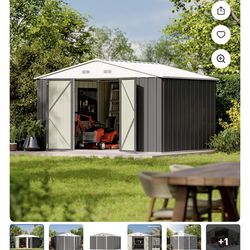 10x8 outdoor storage new