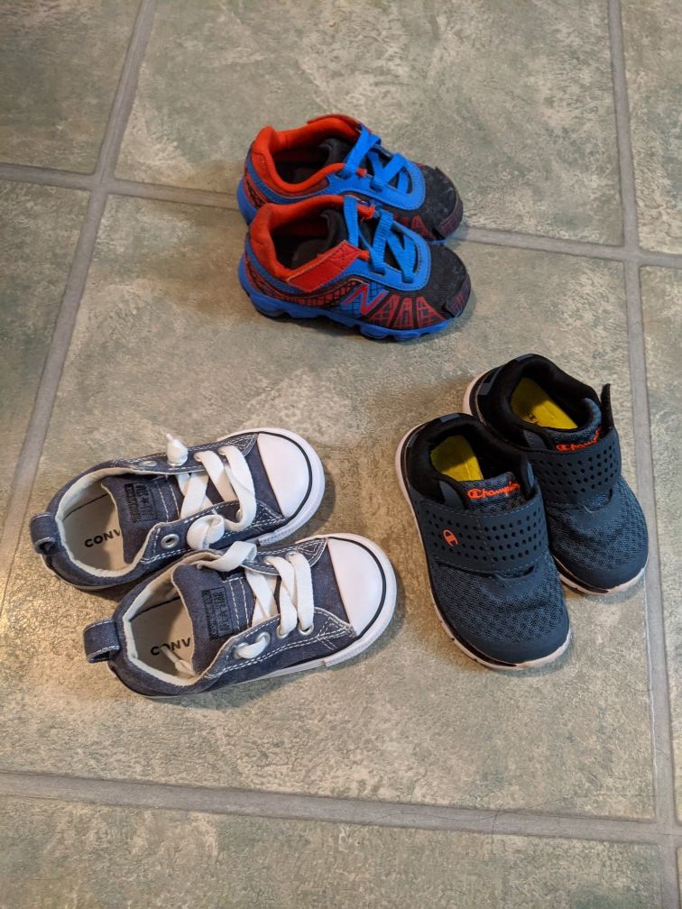 Boy sneaker lot