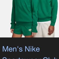 Green Nike Sweatshirt 