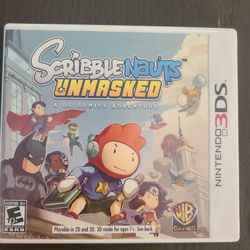 Scribblenauts Unmasked Nintendo 3DS