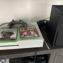 Xbox One With Two Games 