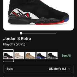 Air Jordan 8 "Playoff" DS 