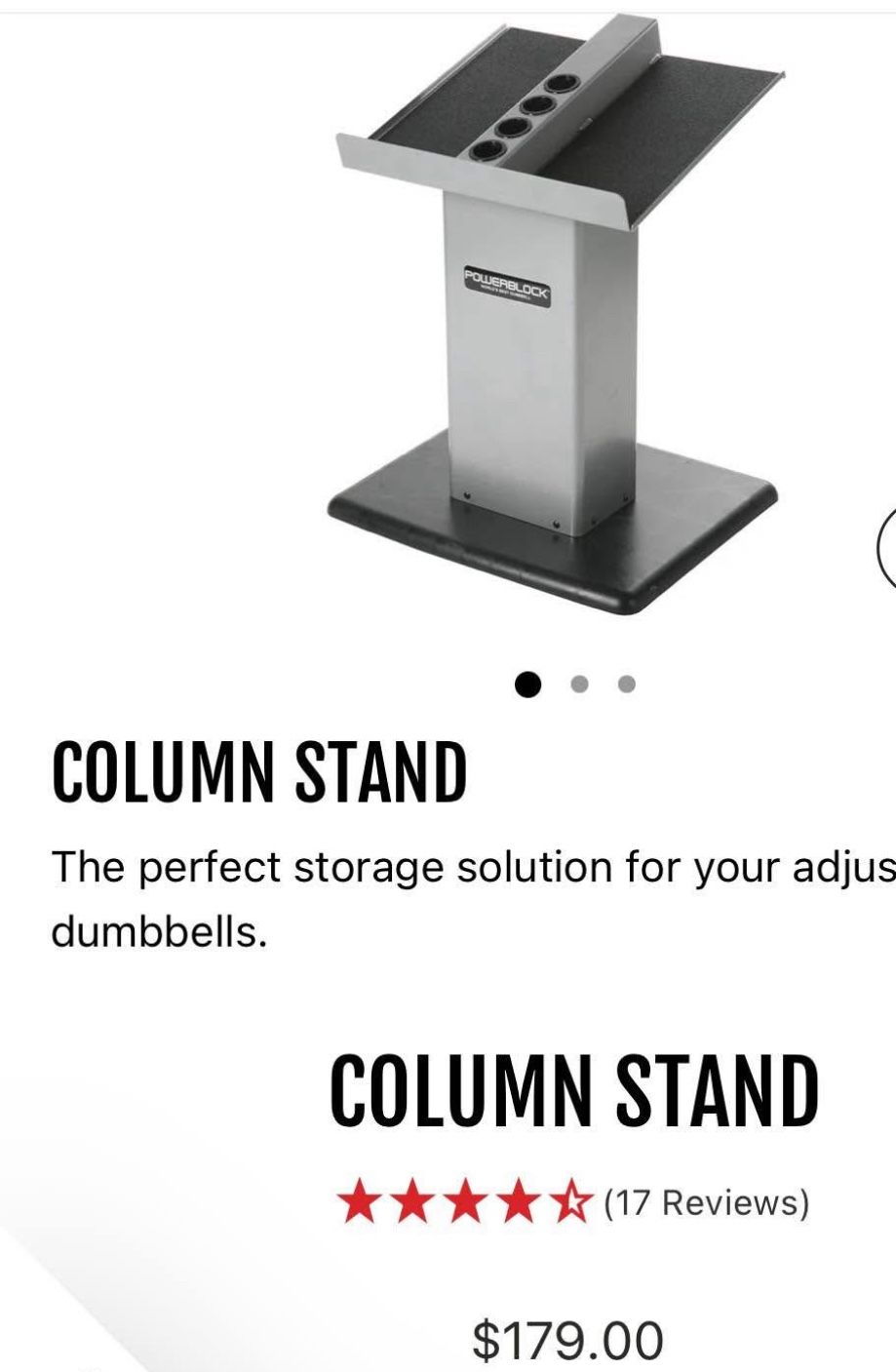 NEW Elite EXP 5-50 Lb & Column Stand
