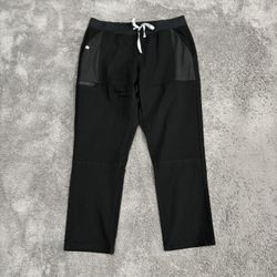 Large FIGS Black Scrub Pants