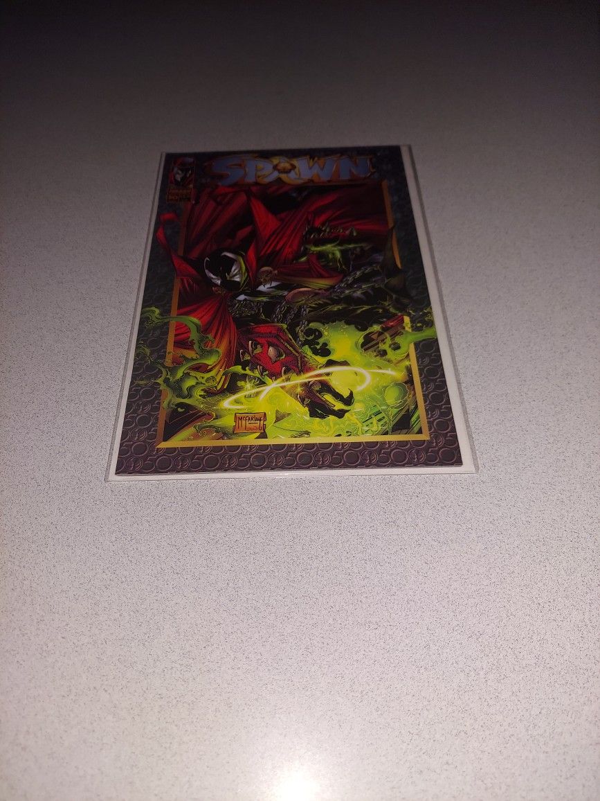 1996 SPAWN #50 COMIC BAGGED AND BOARDED