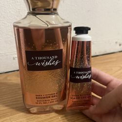 Bath & Body Works Gel shower and hand lotion New!
