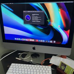 iMac with Keyboard And Mouse 