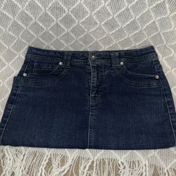 Jean Skirt 
