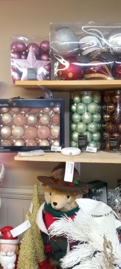 New 40ct shatter proof Christmas ornaments 20 per container high quality