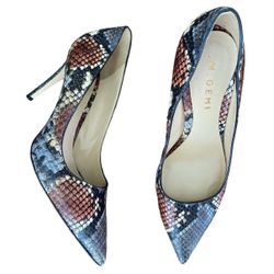 M. Gemi Women’s Leather Pumps High Heels Sz 7