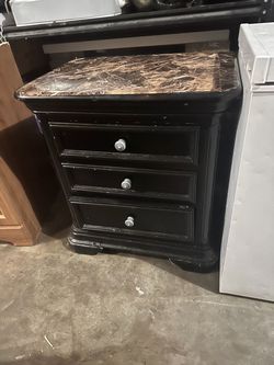 Free Black Nightstand