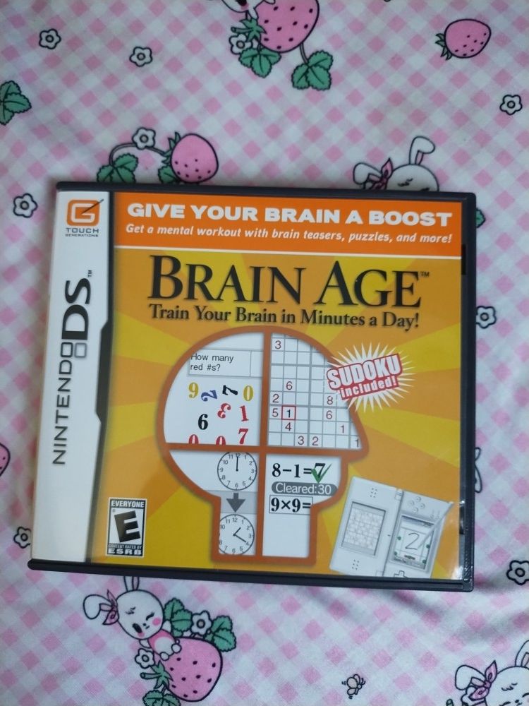 Brain Age For Nintendo Ds