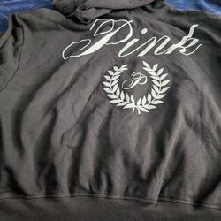 Pink Zip Up Hoodie 