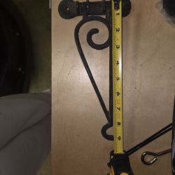 Vintage wrought iron Hooks forhanging  plants