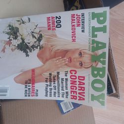 Lot Of Play Boy Magazines 80's And 90's