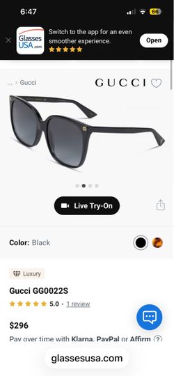 GUCCI authentic women’s sun