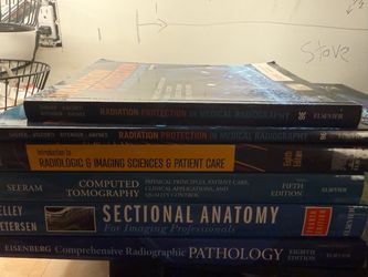 Radiology & Medical Imaging Textbook Lot (5 Books)