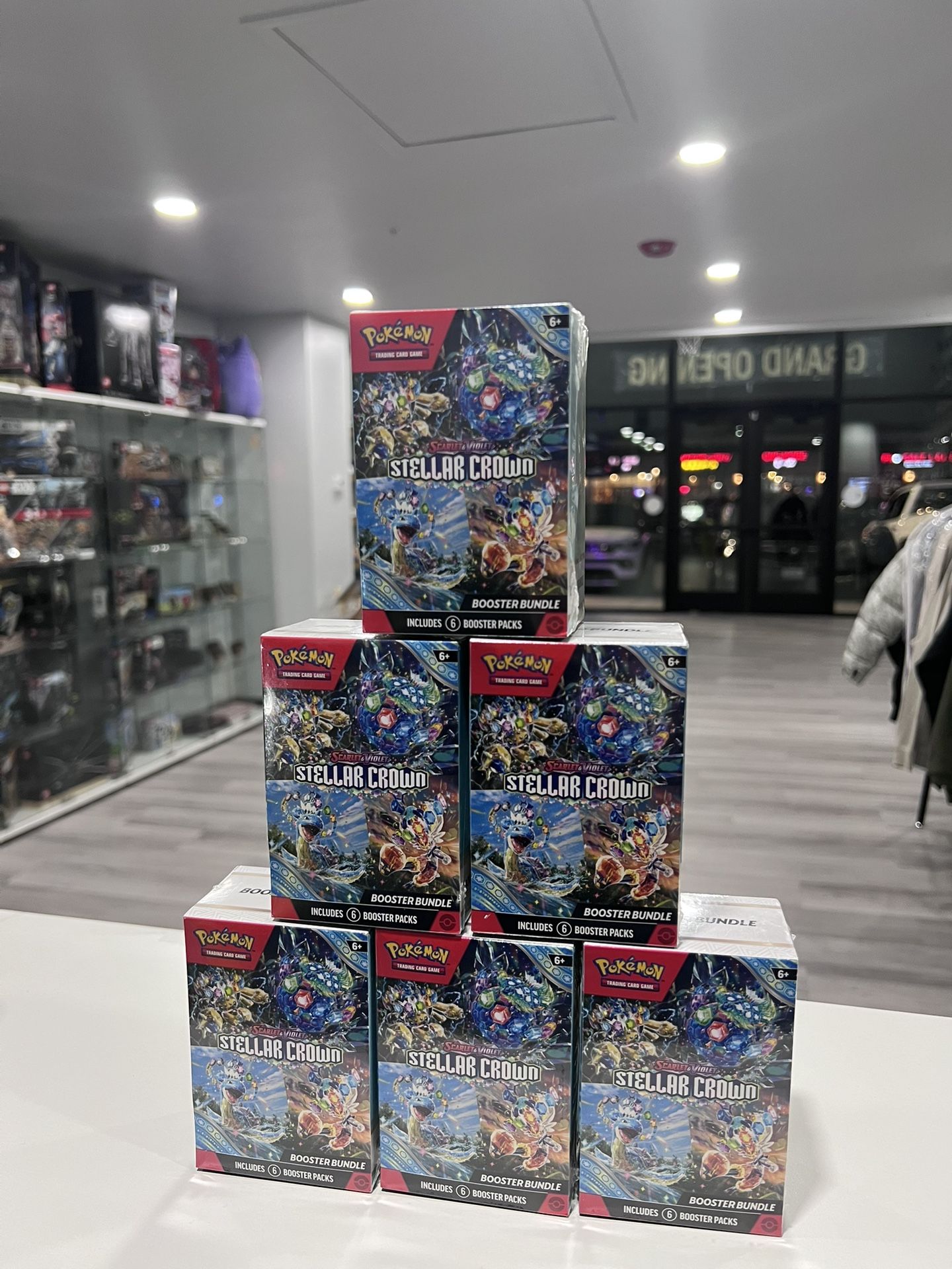 Pokemon Stellar Crown Booster Bundle