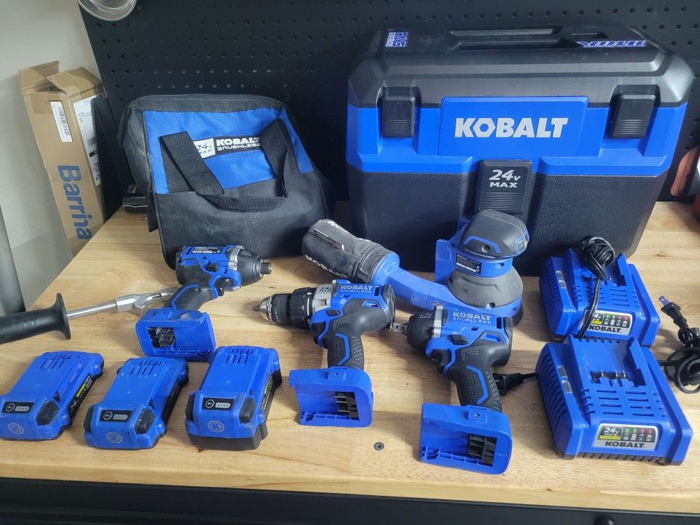 Kobalt Brushless 24V Power Tools