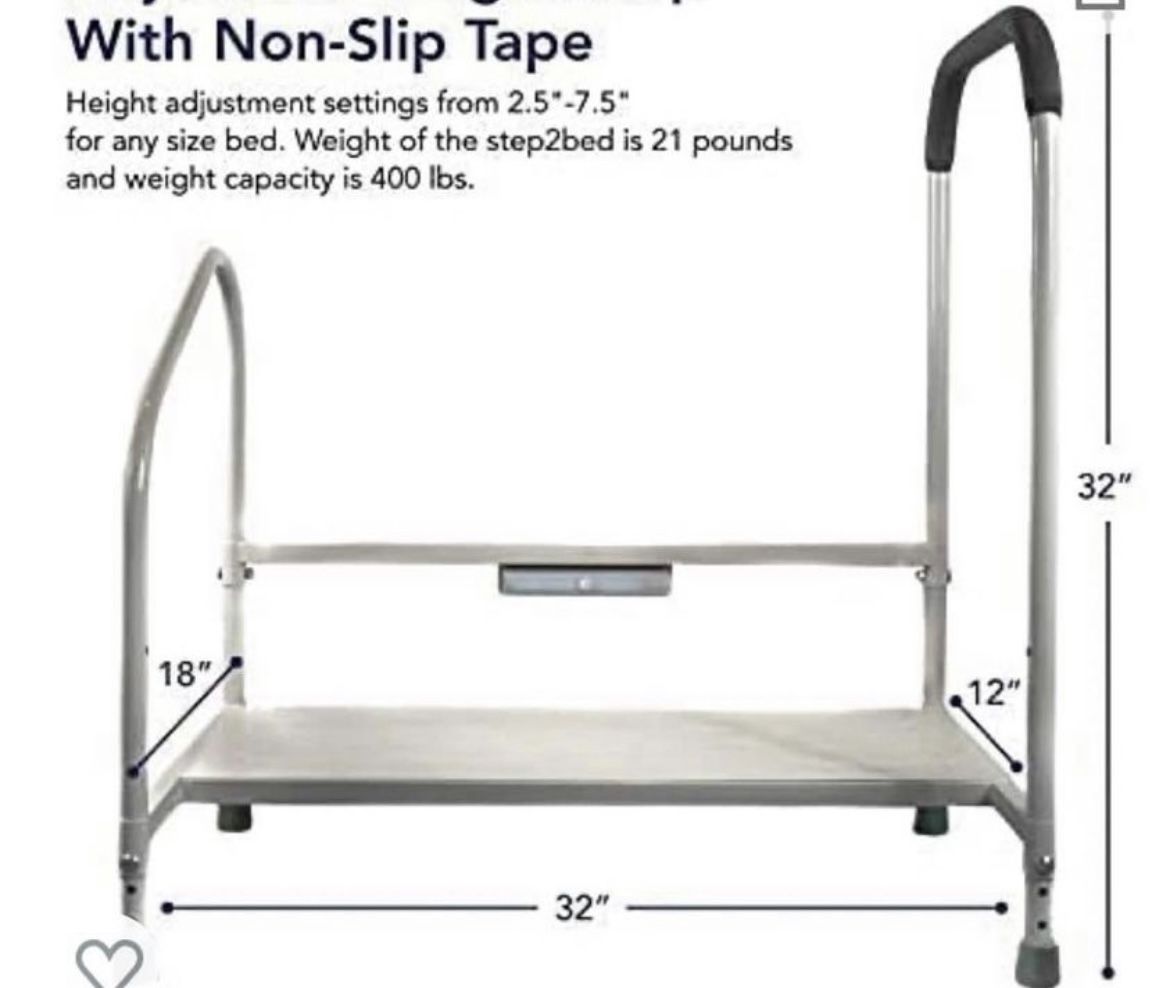 Step2Step Assisted Bed Safety Aid for Individuals With Limited Mobility