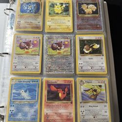 Vintage Pokemon Binder Collection - Over 300 Cards