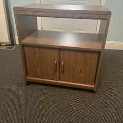 Brown nightstand