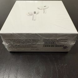 Earbuds Bluetooth Wireless Headphones Apple iPhone AirPods Pro 2nd Generation New Unopened Delivery Available