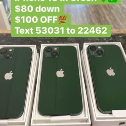 iPhone 13 Factory Unlocked With One Year Warranty 