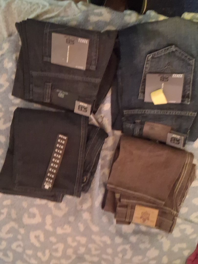 Brand new jeans socks a shirts and men's breifs/boxer