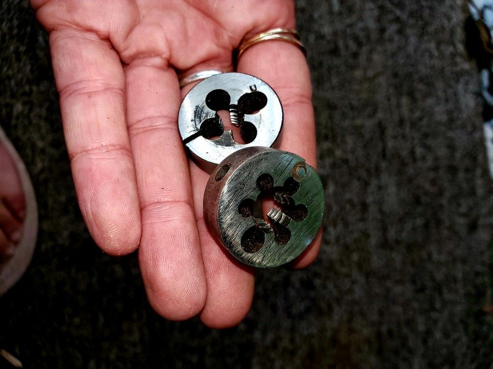 Antique Greenfield Tap and Die Set Machinist Tools Little Giant