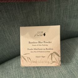 100 Percent Pure Bamboo Blur Powder (New - Sealed)