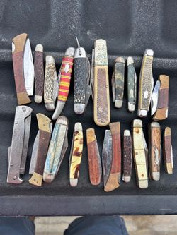 20 pocket knives $10