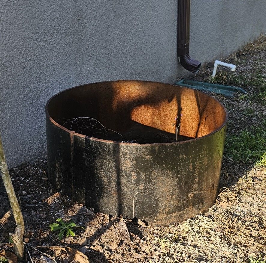 36" Round Steel Fire Ring