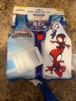 Spiderman swimming vest