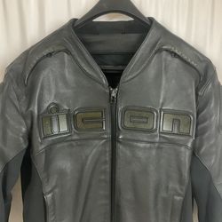 Motorcycle jacket leather icon