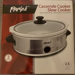 NEW & UNOPENED Parini Casserole Slow Cooker