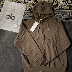 Brown Alo Hoodie 