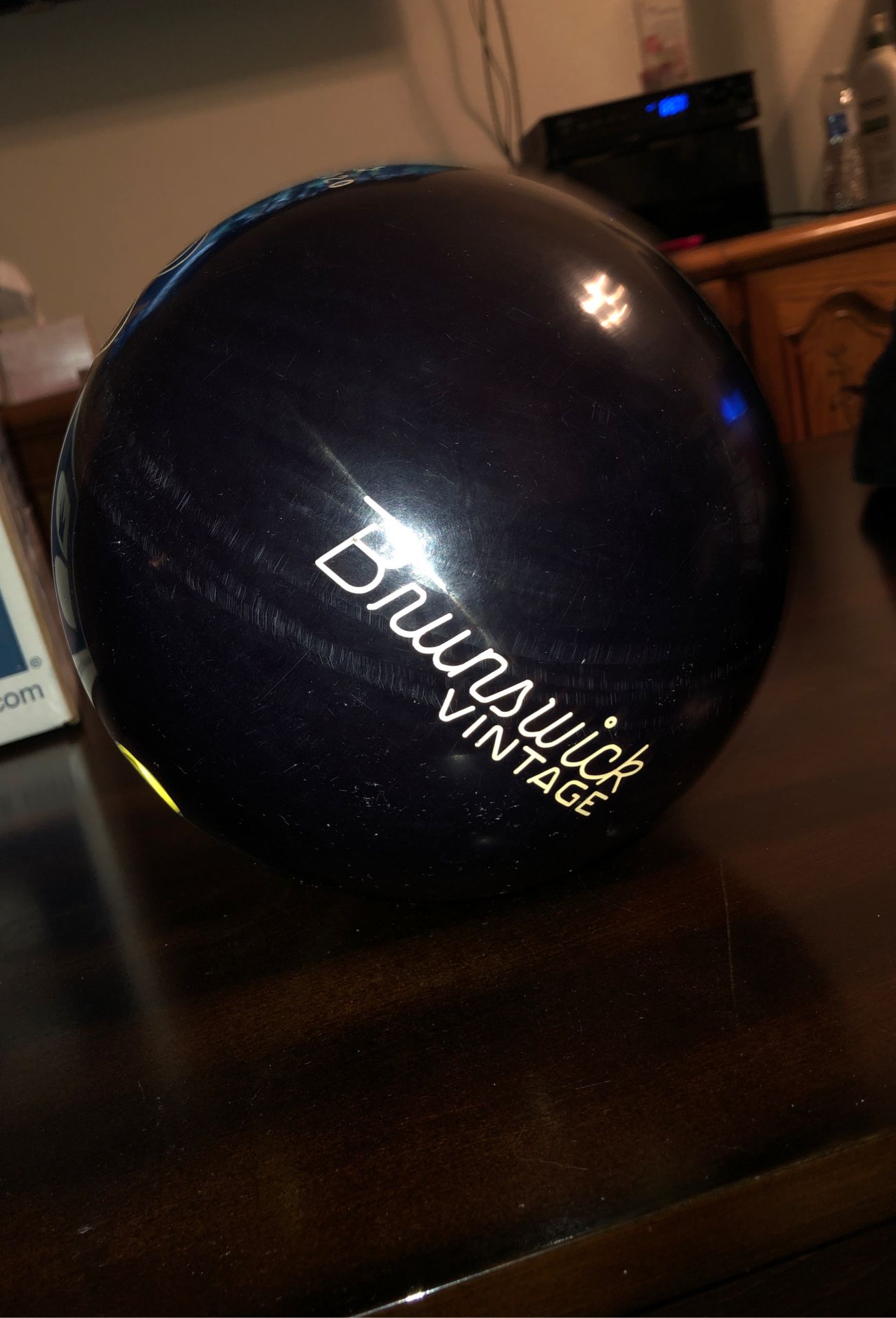 Brunswick Vintage Danger Zone Bowling Ball 16 pounds