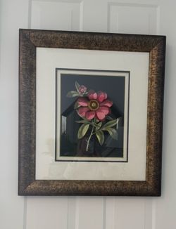 Gorgeous Framed Floral Print